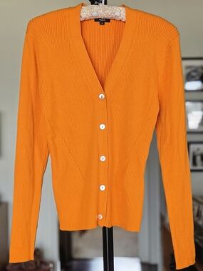 Rails Beau Cardigan Tangerine